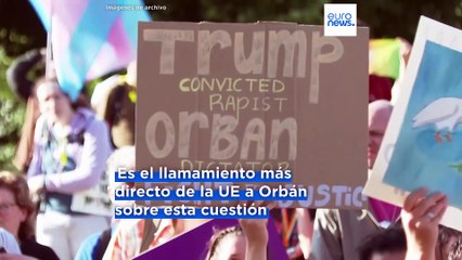 Von der Leyen pide a Hungría que levante la polémica prohibición del Orgullo de Budapest