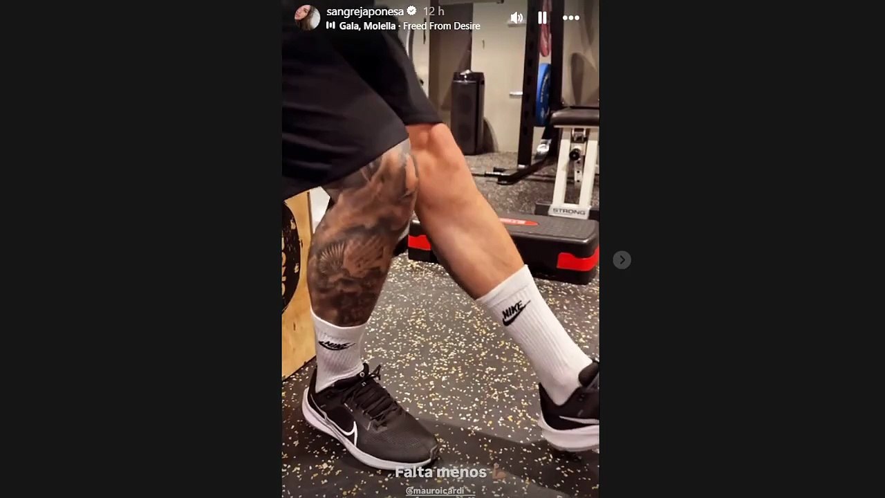 El valioso video de la China Suárez dedicado Mauro Icardi en medio de rumores de pelea