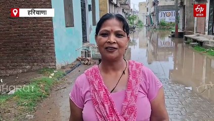 अंबाला का गणेश विहार बिन बरसात बना टापू, बीते डेढ़ साल से इलाके के लोग परेशान