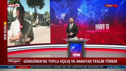 Güngören'de toplu açılış ve anahtar teslim töreni