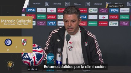 Rueda de prensa de Marcelo Gallardo tras caer eliminado River Plate del Mundial de Clubes