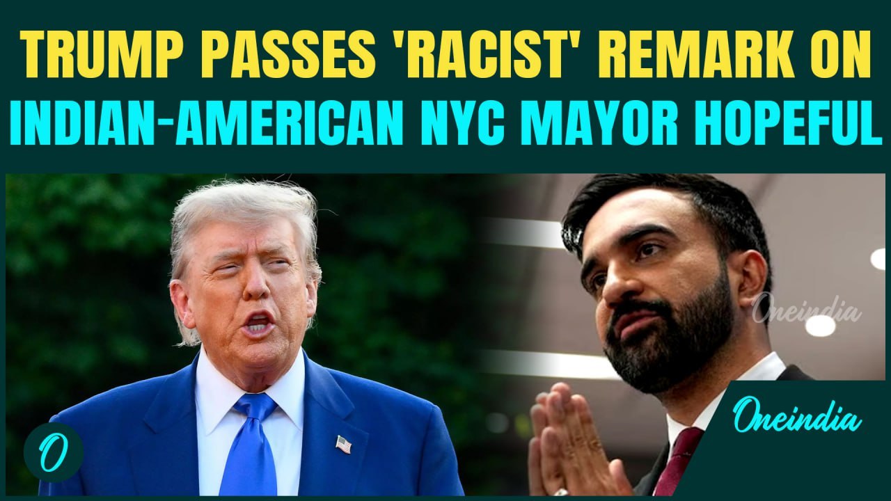 “He looks terrible like”—Trump Blasts India-born 'Socialist Muslim' Zohran Mamdani | NYC Mayrol Poll