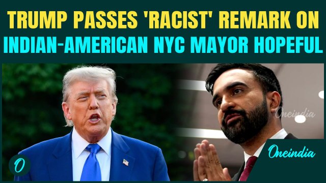 “He looks terrible like”—Trump Blasts India-born 'Socialist Muslim' Zohran Mamdani | NYC Mayrol Poll