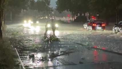 Les violents orages ont fait au moins deux morts en France