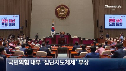 국민의힘 집단지도체제 검토…김문수·안철수·한동훈 “반대”