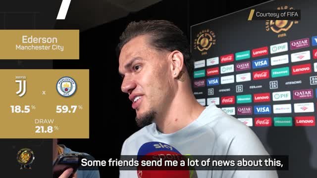 Man City's Ederson addresses rumours about his future