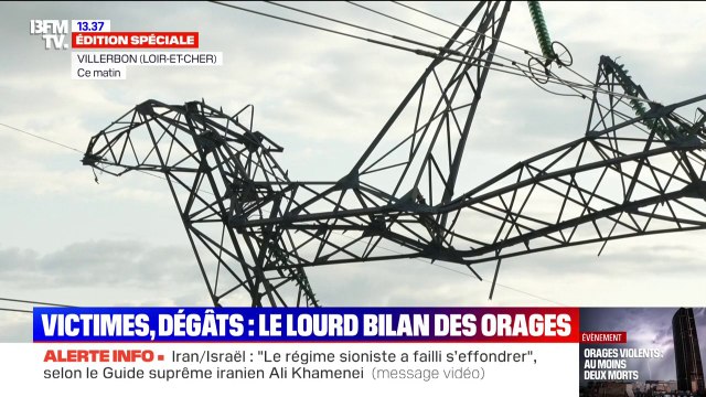 Paris, Eure, Tarn-et-Garonne, Loir-et-Cher: les images des dégâts provoqués par les orages