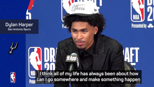 No. 2 draft pick Dylan Harper believes Spurs have what it takes to win NBA championship