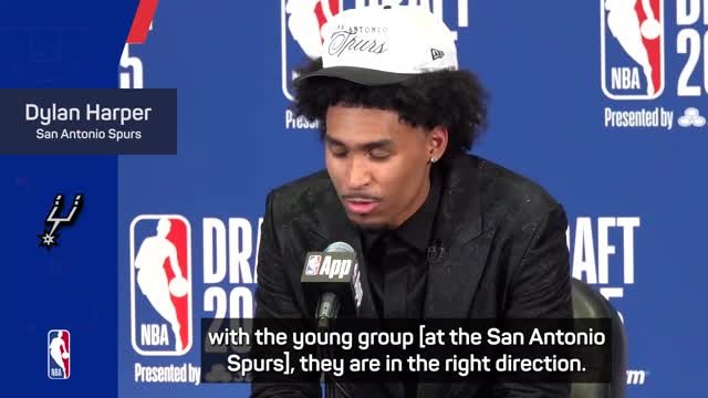 No. 2 draft pick Dylan Harper believes Spurs have what it takes to win NBA championship