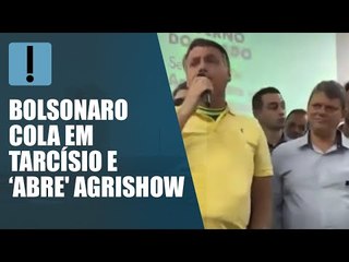 Bolsonaro na Agrishow: ”O agro precisa de políticos que não atrapalhem”