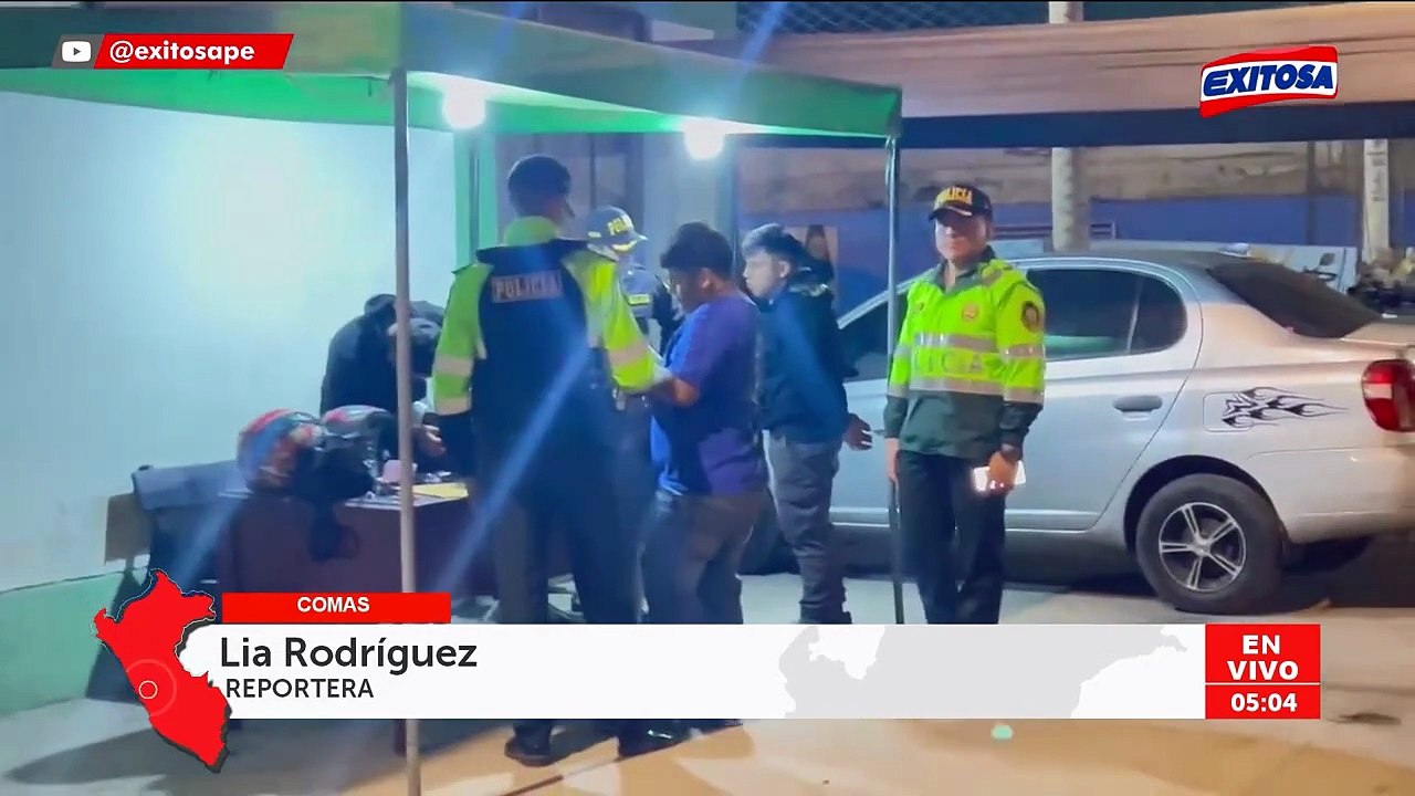 Comas: Asesinan a balazos a hombre al interior de un carwash