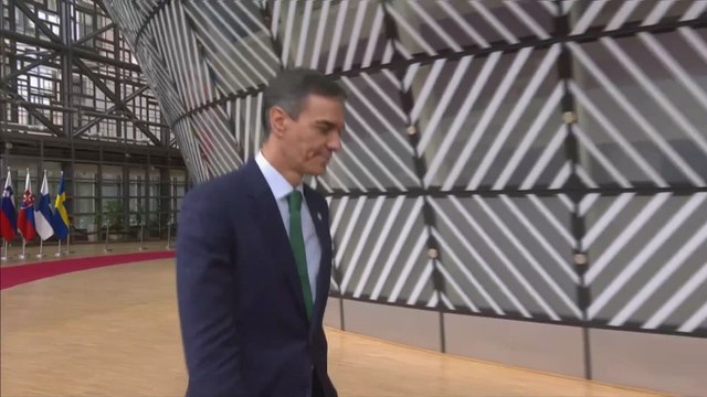 PEDRO SÁNCHEZ COMPARECE ante los medios EN LA CUMBRE en BÉLGICA: CONTESTA a TRUMP