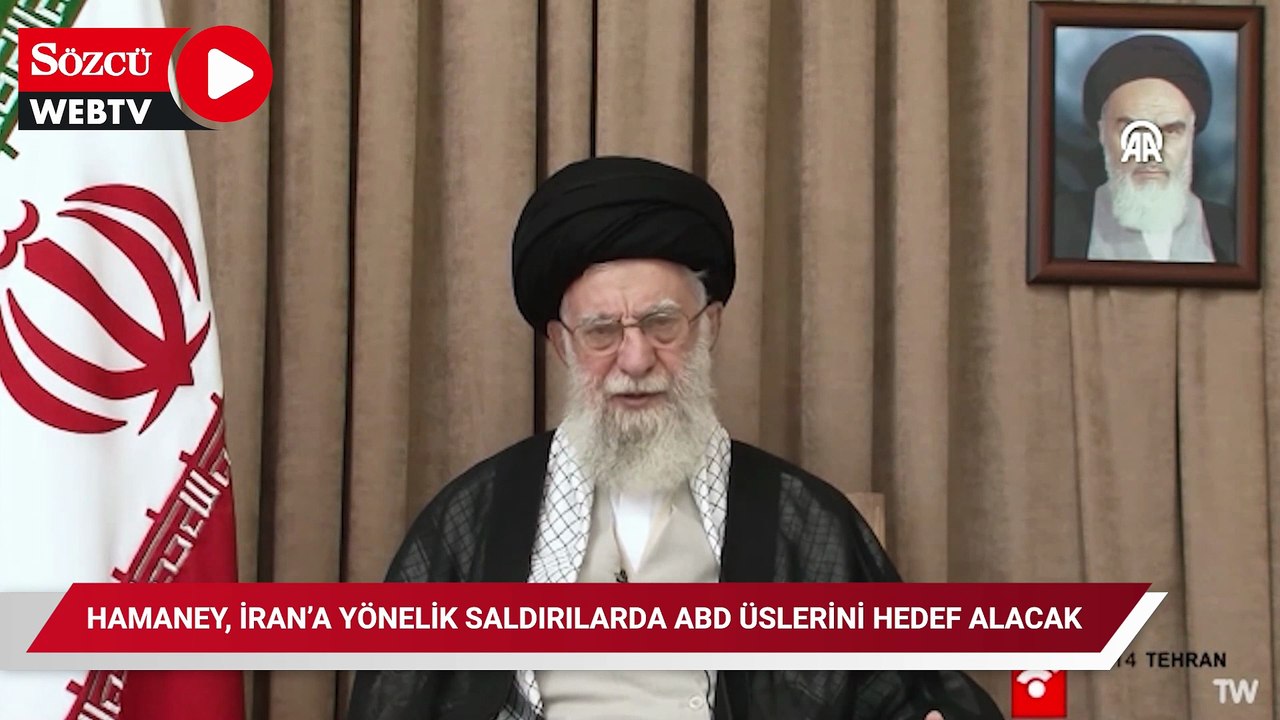 Hamaney: Bize yönelik saldırılara ABD üslerini tekrar hedef alarak yanıt vereceğiz