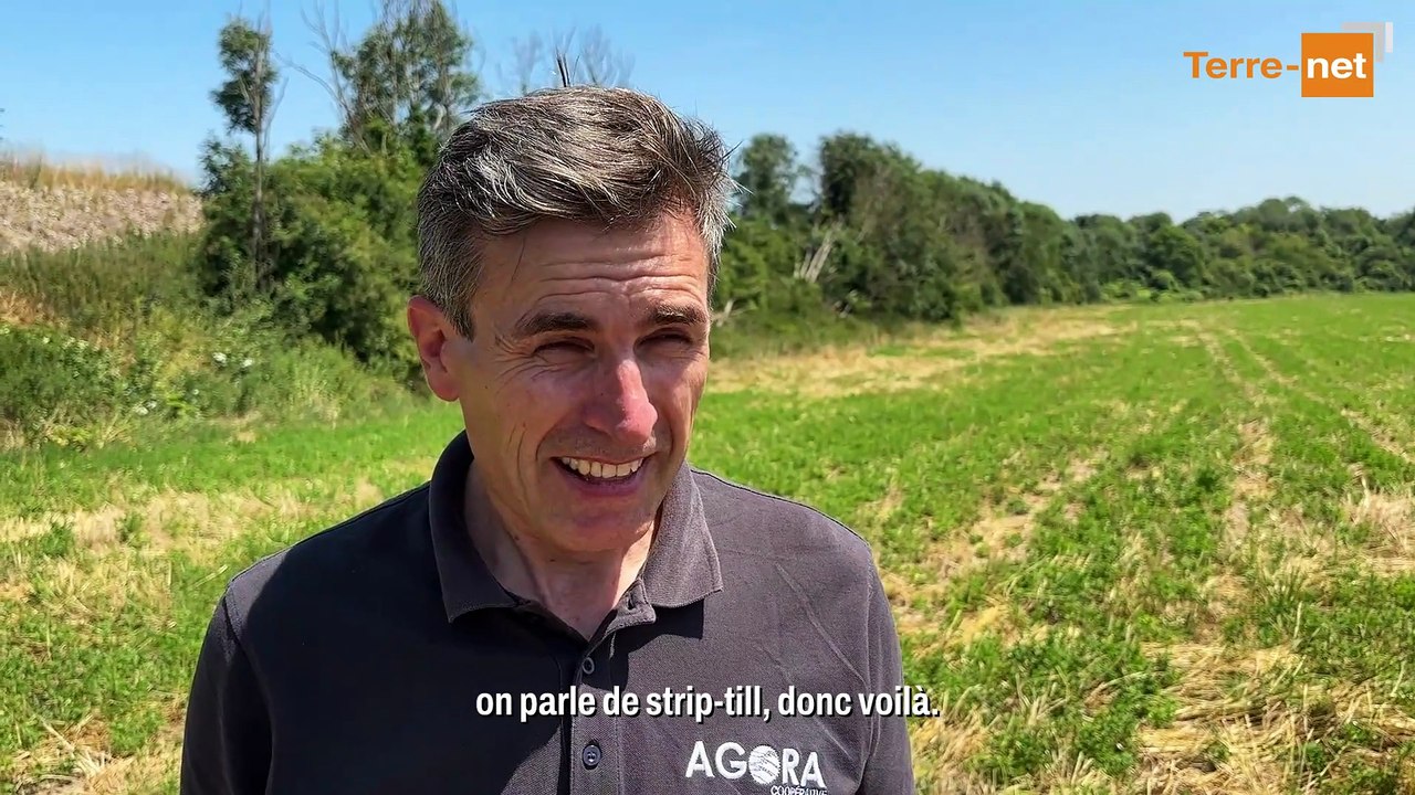 Romain Fayolle, engagé dans l'agriculture régénératrice