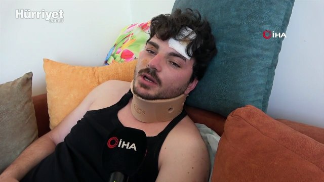 Trafikte darbedilen oyuncu Mehmet Akif Akdeniz yaşadığı dehşeti anlattı