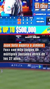 Juan Soto supera a Jimmie Foxx con más juegos de múltiples jonrones antes de los 27 años