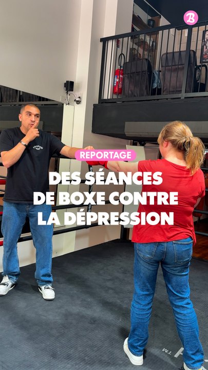 Reportage : des séances de boxe contre la dépression