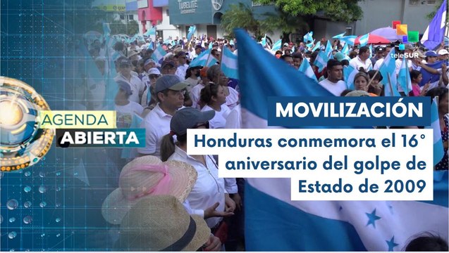 Movilizaciones en Honduras en defensa de la democracia