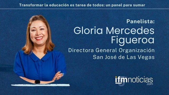 Gloria Mercedes Figueroa, Directora General Organización San José de Las Vegas