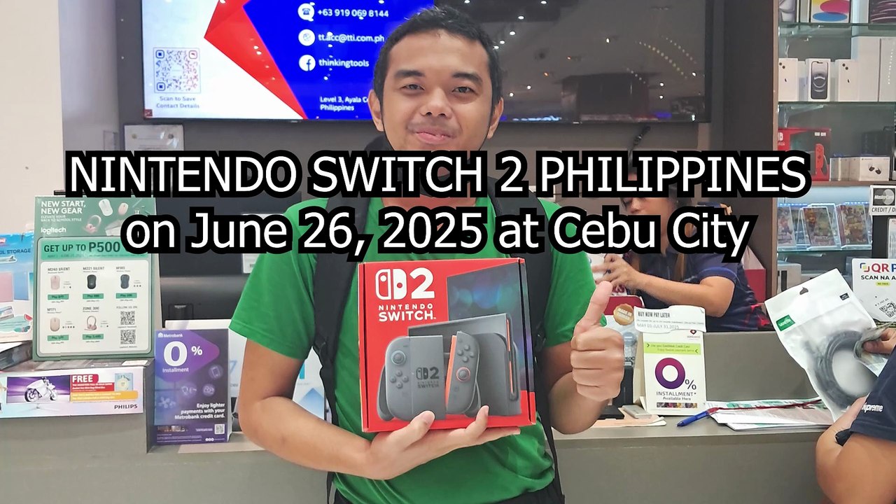 Nintendo Switch 2 Philippines on June 26, 2025