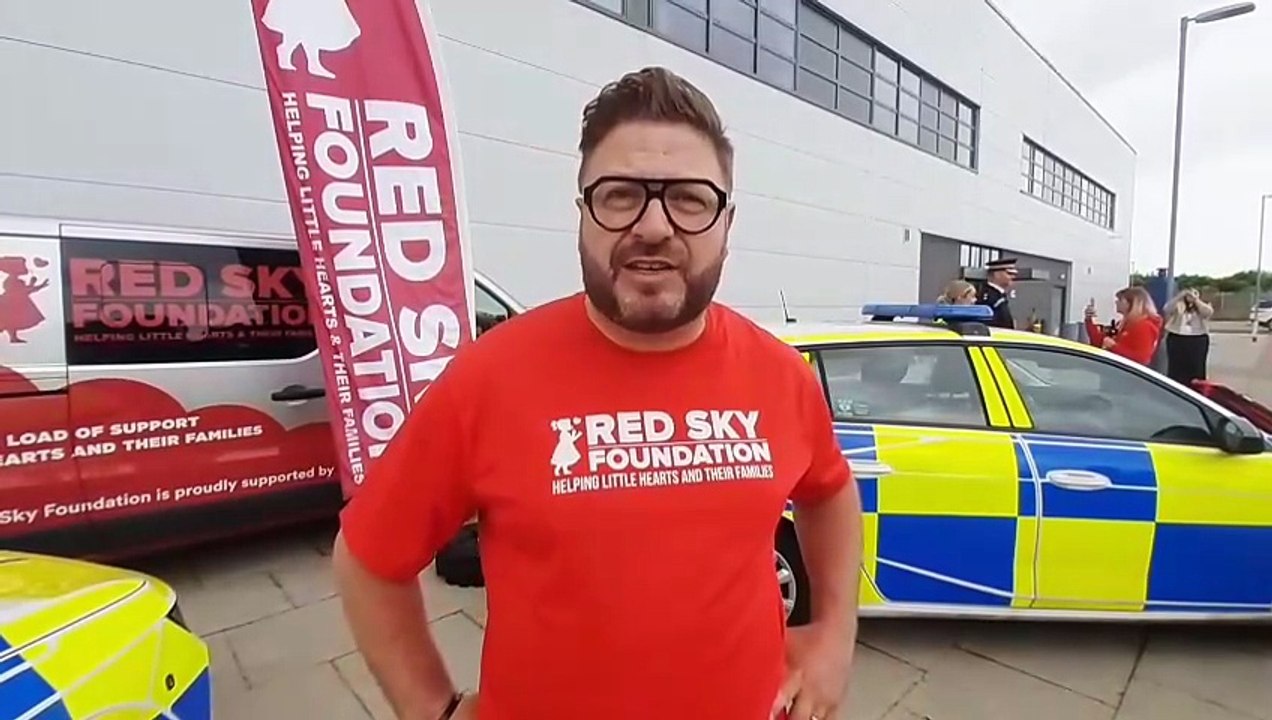 The difference between life and death - Watch as every police vehicle in Tyne & Wear now set to carry a defibrillator thanks to the Red Sky Foundation