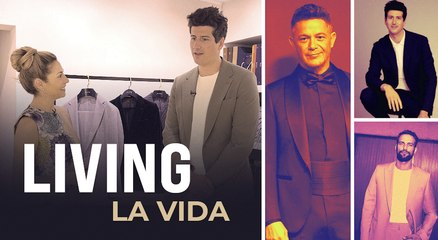 Fabiola Yáñez con Álvaro Torres (Mansolutely): "Diseñamos el esmoquin de Alejandro Sanz para los Goya"