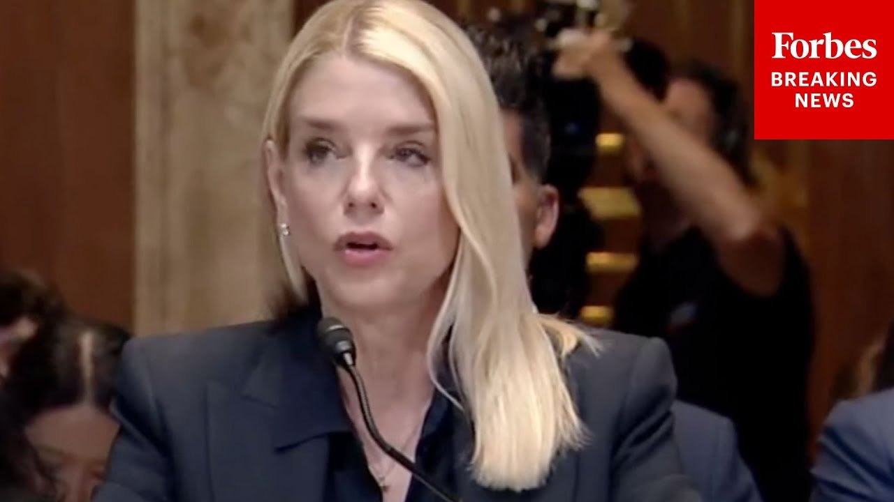 AG Pam Bondi Details DOJ Budget Request To Senate Appropriations Committee