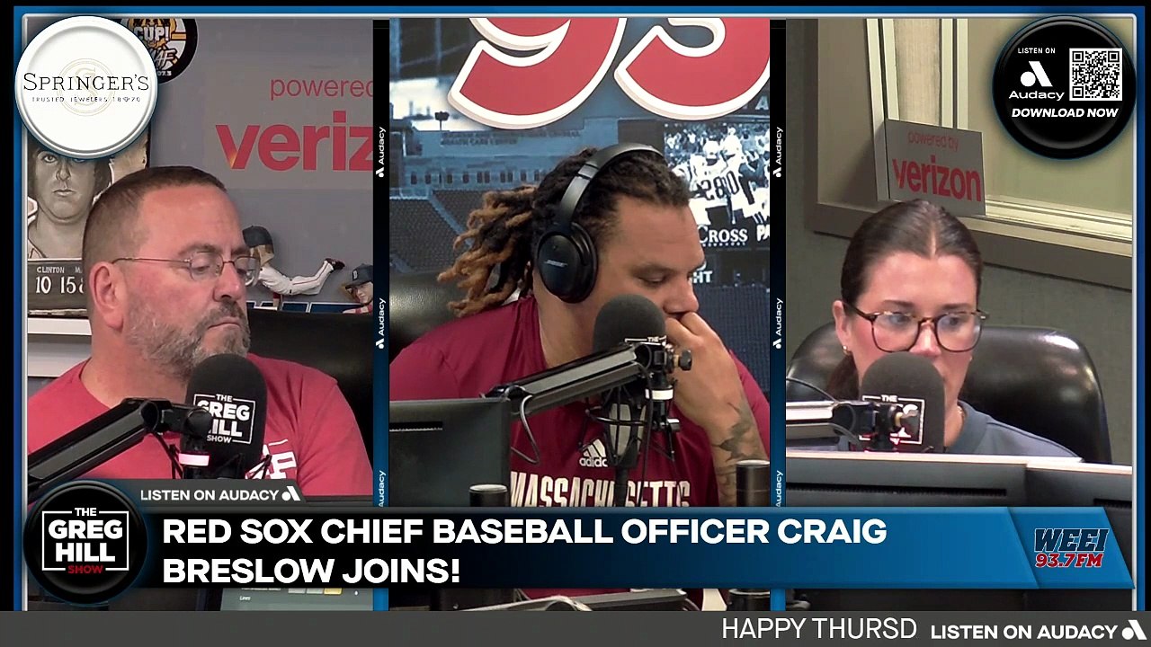 Will the Red Sox be buyers at the Trade Deadline?  Red Sox Chief Baseball Officer Craig Breslow joins!