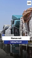 UNRWA spokesperson: Hamas not taking the aid