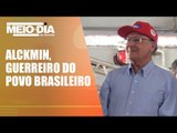 Presença de Alckmin na feira do MST incomodou integrantes da bancada ruralista no Congresso