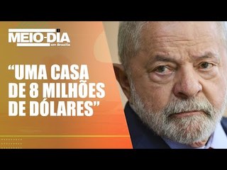 Sem provas, Lula diz que mansão da família de Cid nos EUA é de Bolsonaro