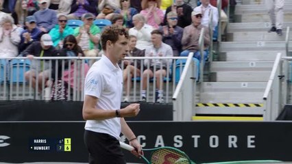 Eastbourne - Humbert écarte Harris et se hisse dans le dernier carré