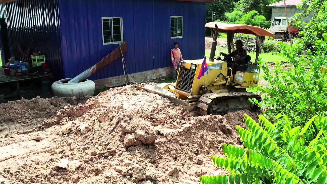 Clean up old soil that is a source of infection. To make the living space around home beautiful