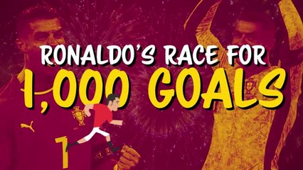 Cristiano Ronaldo's race for 1,000 goals