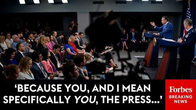Pete Hegseth Directly Lambasts Members Of The Media To Their Faces Over Coverage Of Iran Strikes