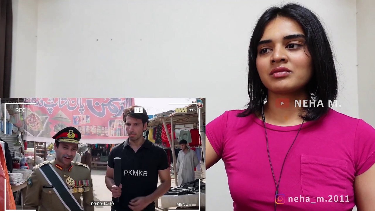 A Day with a Pakistani General REACTION _ Harsh Beniwal _ Neha M