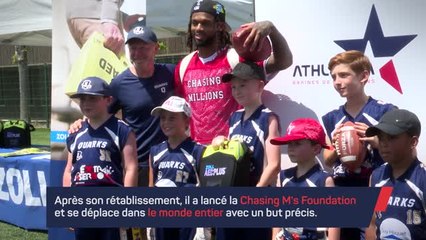 NFL - Damar Hamlin à Paris