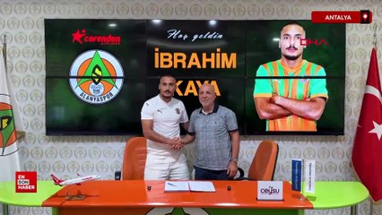 Alanyaspor, İbrahim Kaya'ya imzayı attırdı