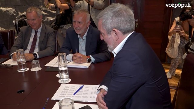 Acuerdo del Pacto Migratorio: Clavijo ve indecente que las CCAA no colaboren con los menores