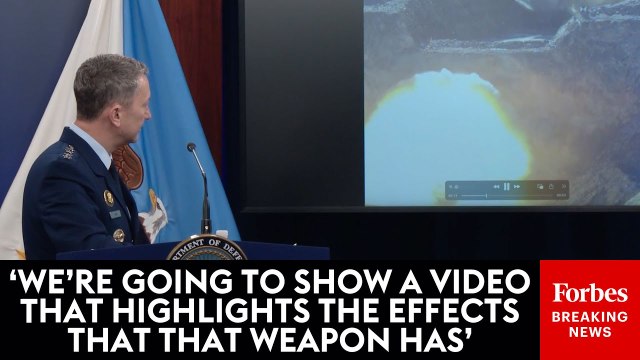 General Caine Breaks Down Moment By Moment The U.S. Strikes On Iran At Pentagon Briefing