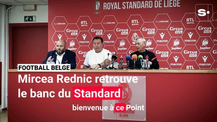 Mircea Rednic retrouve Marc Wilmots et le banc du Standard de Liège