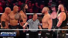 FULL MATCH - The Rock, Goldberg & Roman Reigns vs. Braun Strowman, Brock Lesnar & Undertaker