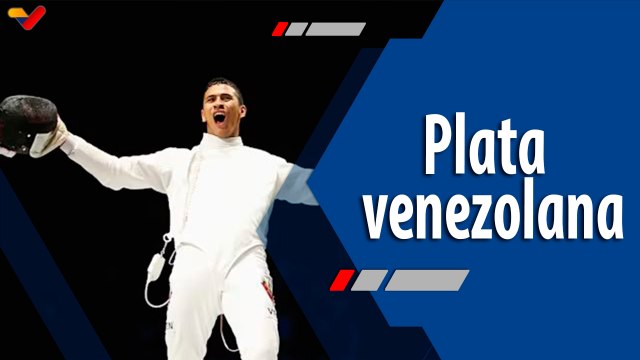 Deportes VTV | Medalla de plata para Rubén Limardo en el Campeonato Panamericano de Esgrima