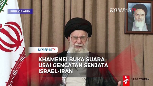 Pemimpin Tertinggi Iran Ayatollah Ali Khamenei Buka Suara Usai Gencatan Senjata dengan Israel