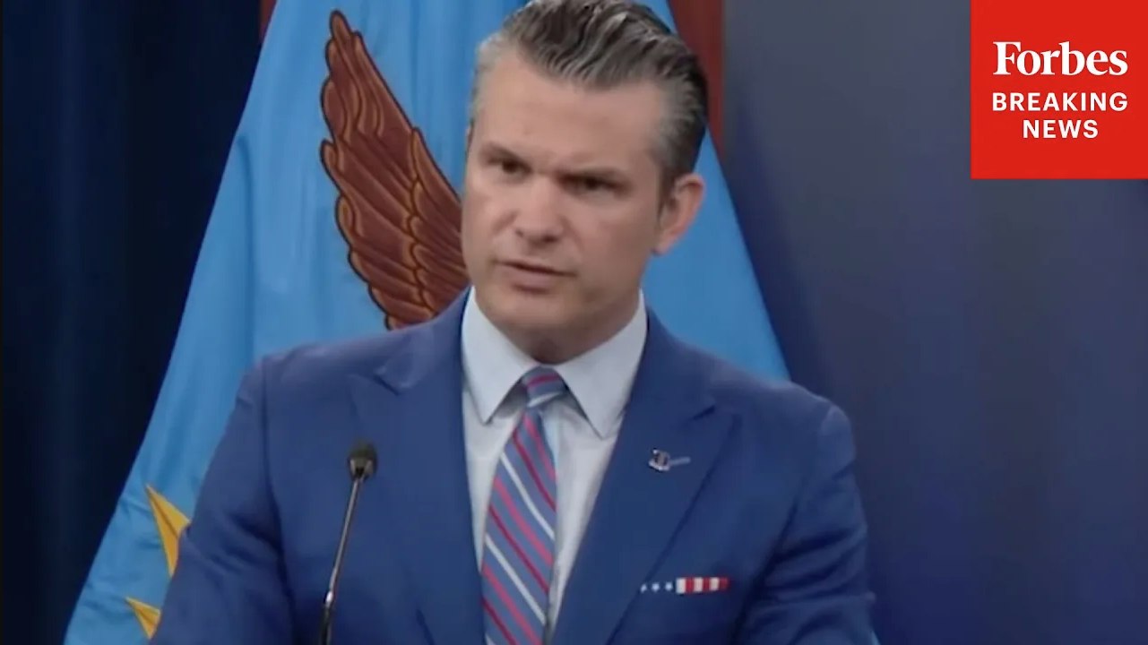 Pete Hegseth Asked About Pics Showing Highly Enriched Uranium Was Moved Out Of Fordow Before Iran Strikes