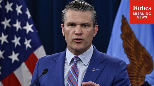 Pete Hegseth Asked About Reports That 'The Uranium Was Removed From The Facility Before The B-2 Struck'