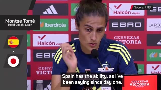 Tomé says Spain aren't interested in Euro 2025 favourites tag