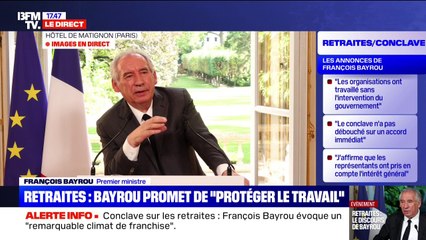 Dette: François Bayrou évoque "une menace dans son avenir et dans son présent" et assure mener "un combat d'urgence vital"