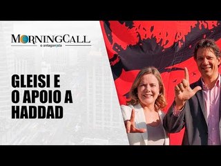 O apoio de Gleisi Hoffmann a Fernando Haddad