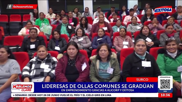 Surco: Lideresas de ollas comunes se gradúan en emprendimiento gracias a Alicorp y Exitosa